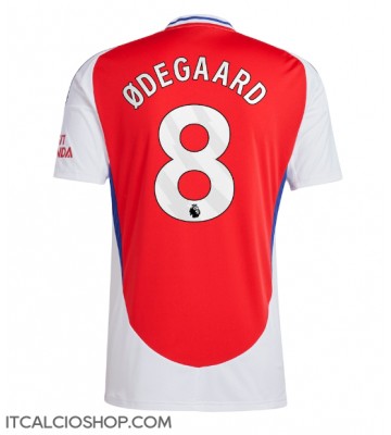 Arsenal Martin Odegaard #8 Prima Maglia 2024-25 Manica Corta
